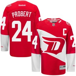 Bob Probert #24 Detroit Red Wings Adidas Home Primegreen Authentic Jersey