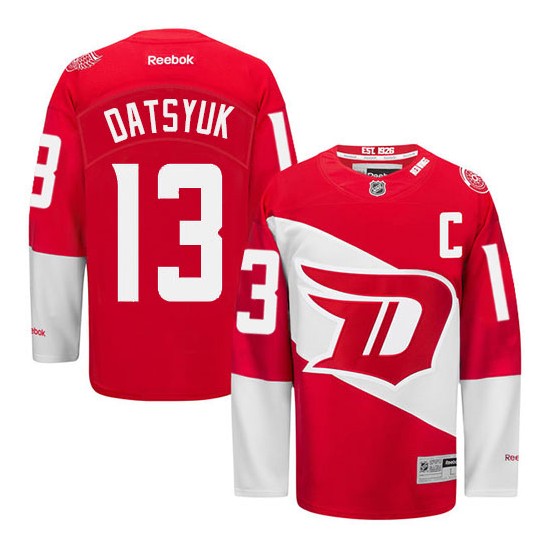 Reebok Detroit Red Wings Red Pavel Datsyuk 2014 Winter Classic Premier  Jersey - Gameday Detroit